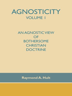cover image of Agnosticity Volume 1
